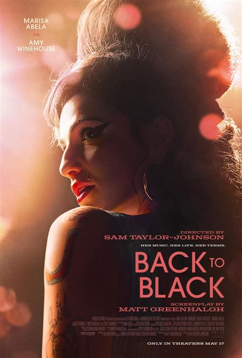 back to black film poster